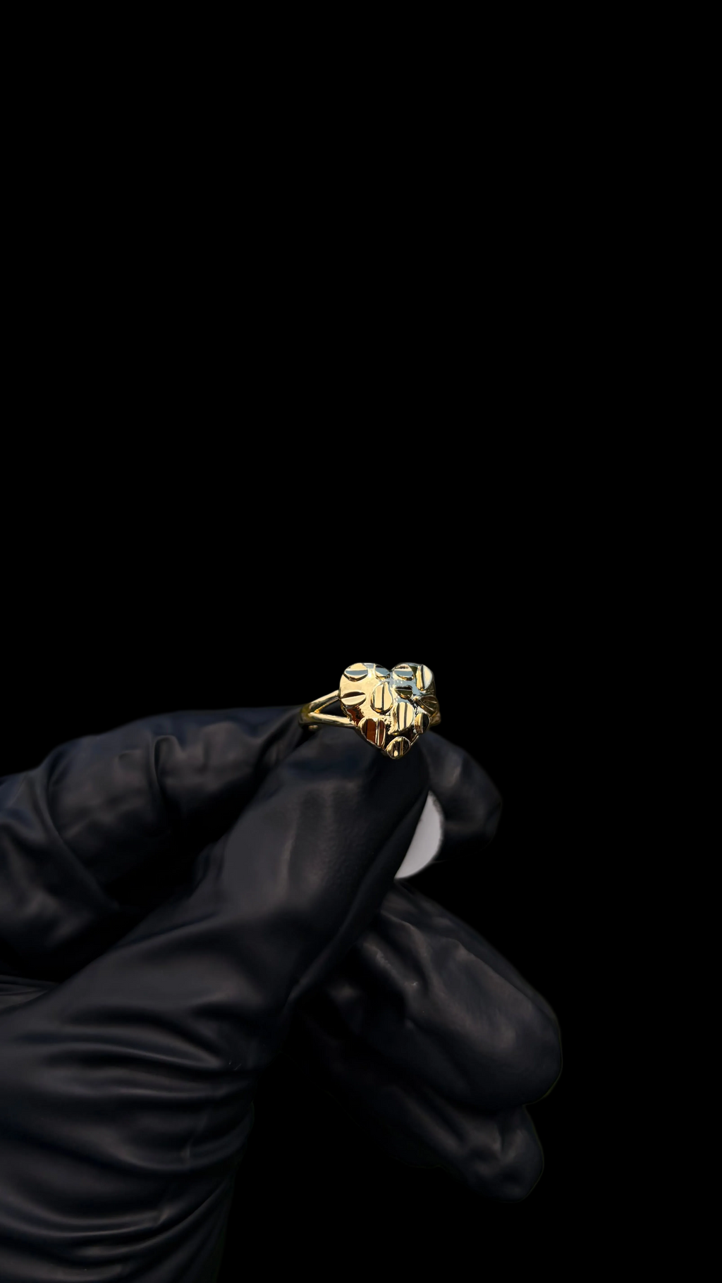 Nugget Heart Ring