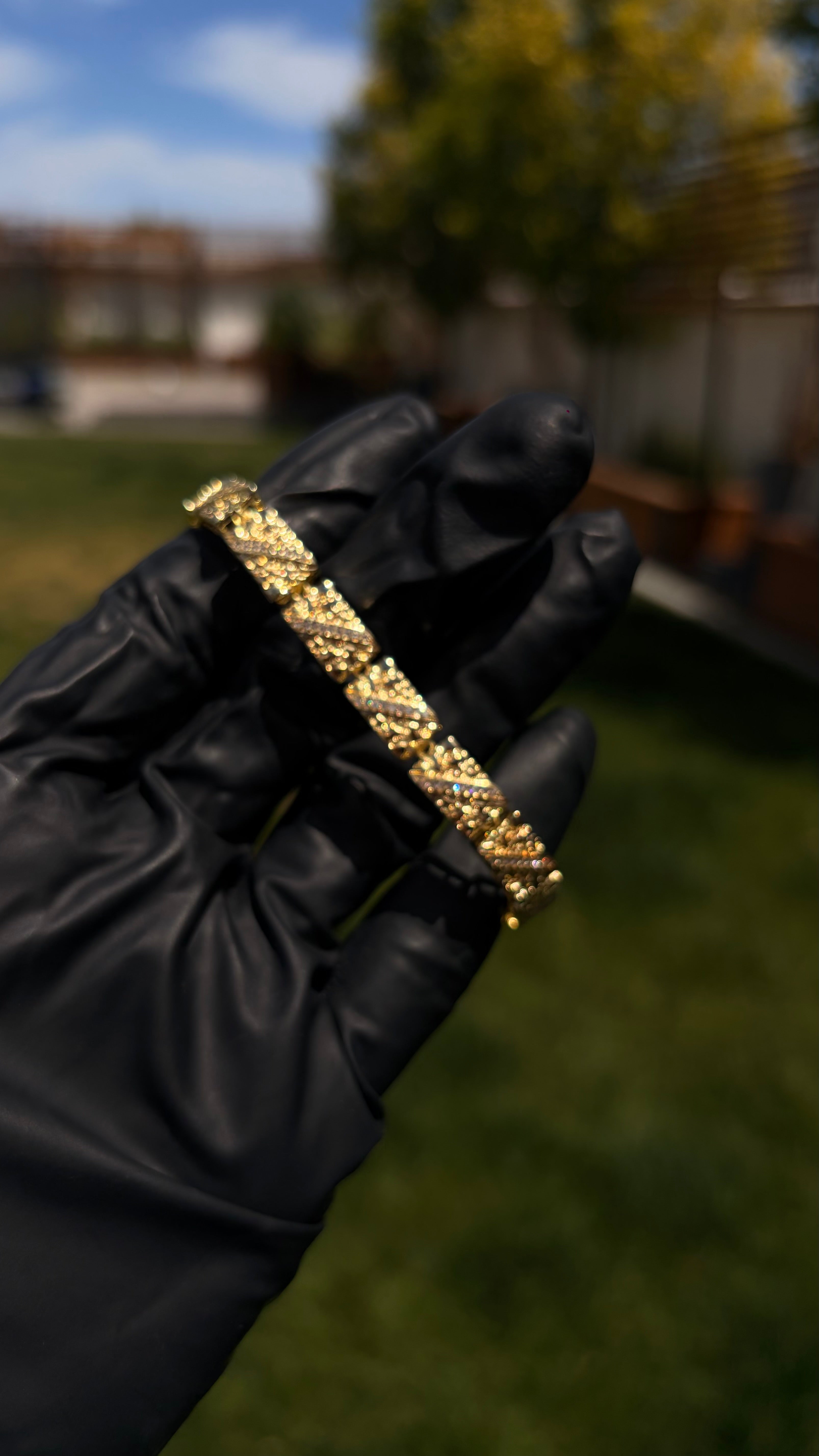 Moroccan Nugget Gem Bracelet