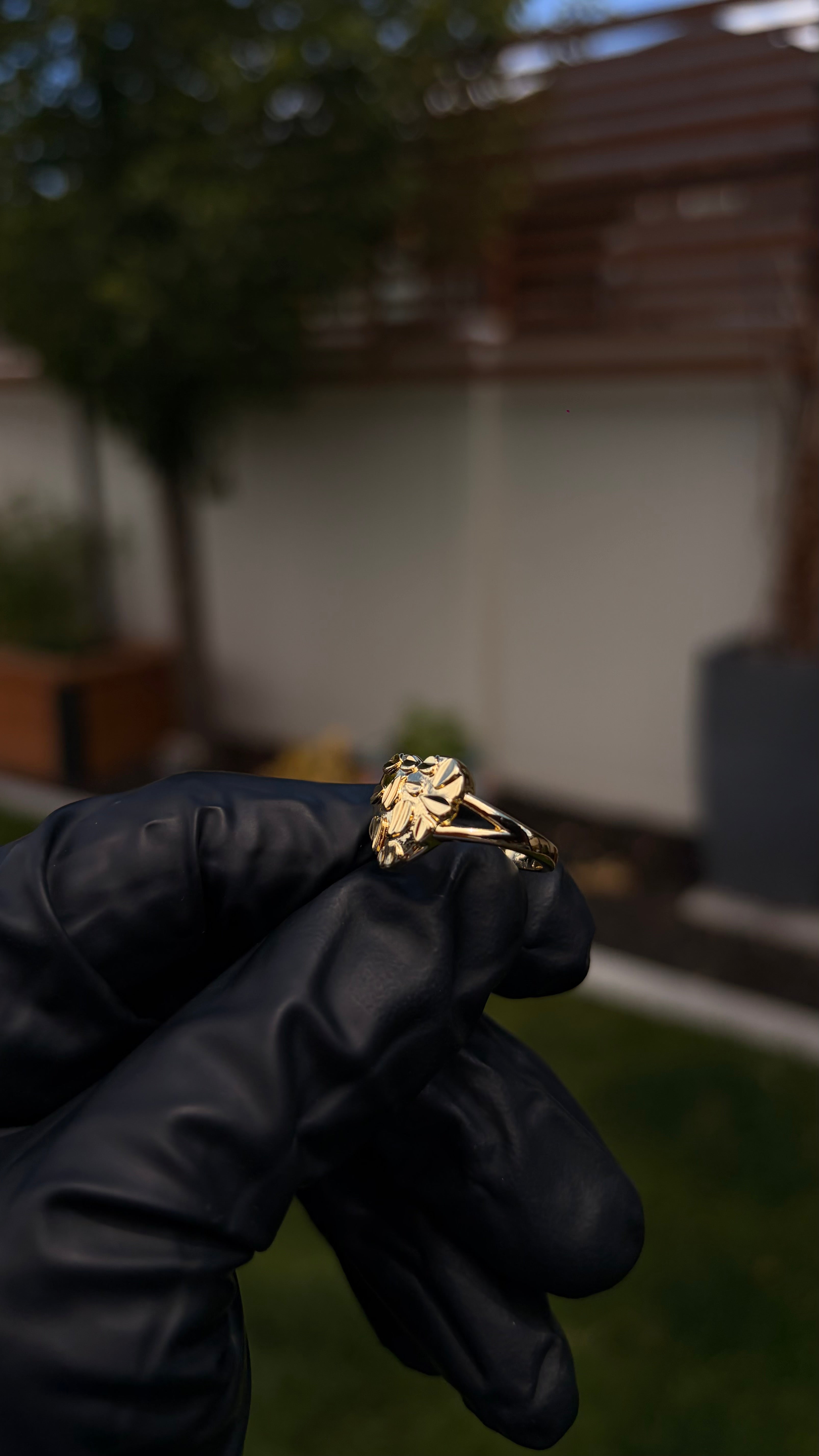Nugget Heart Ring
